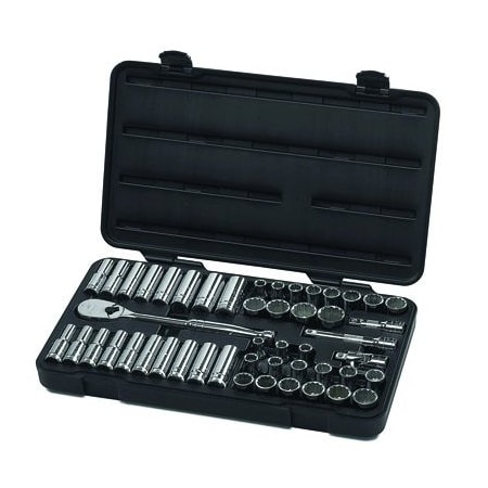 Gearwrench SKT SET 1/2" DR 12 PT SAE/MET STND/DP 49 GWR80701